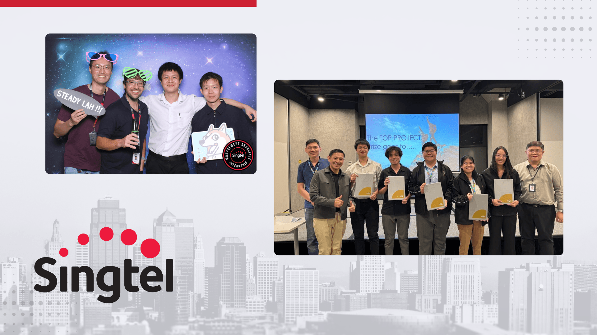 Singtel MAP Internship